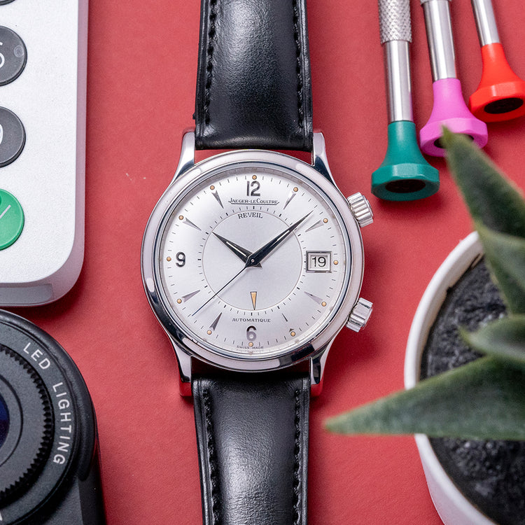 1990s JLC Master Control Memovox Reveil Alarm 38.5mm 141.8.97/1