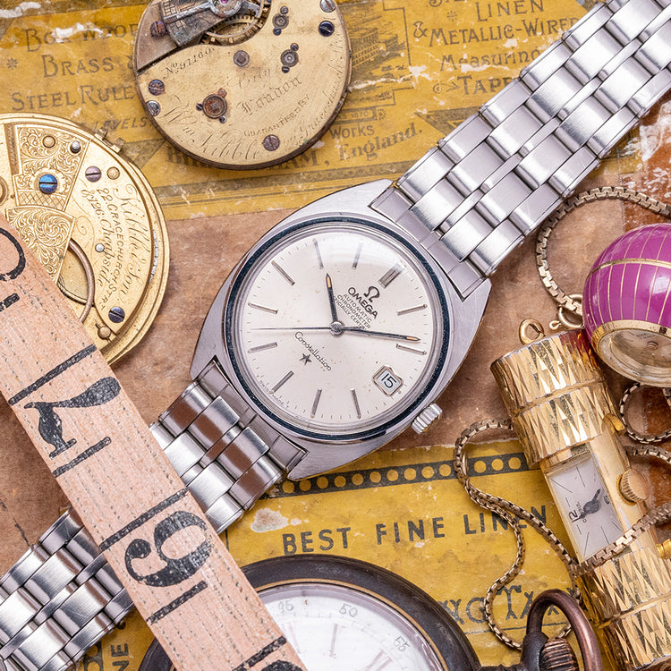 1967 Omega Constellation Auto 35mm Sprung Bracelet 168.017