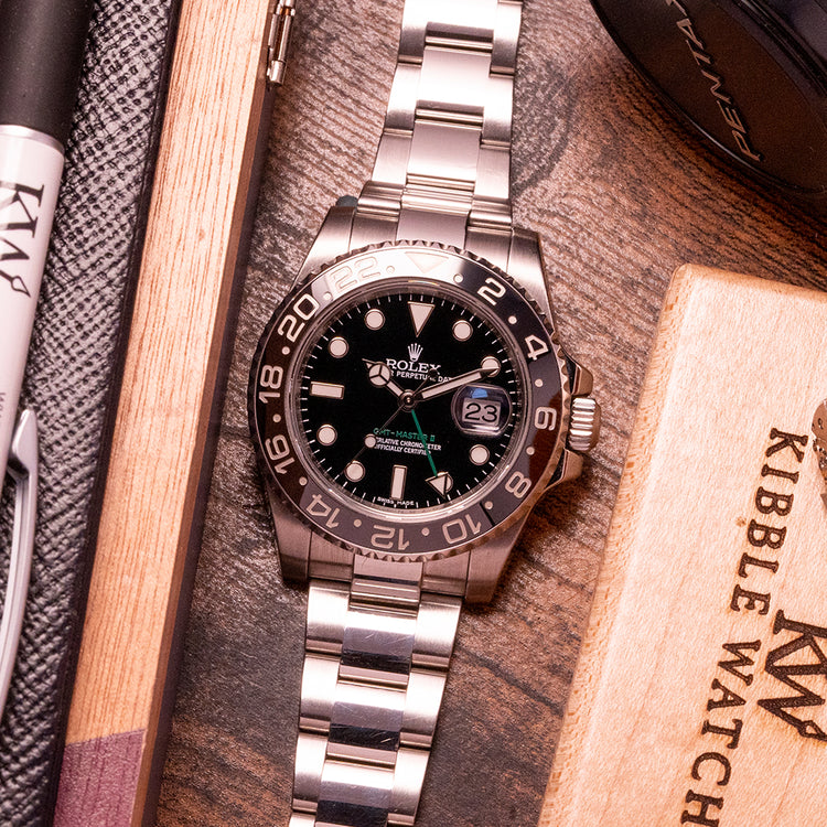 2015 Rolex GMT-Master II Black Discontinued 116710LN