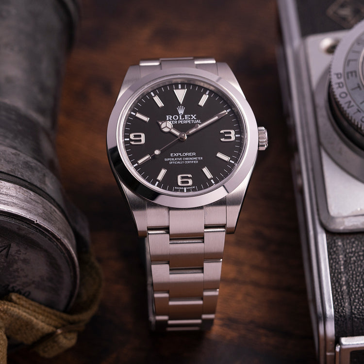 2019 Rolex Explorer 1 39mm 214270 Box & Papers