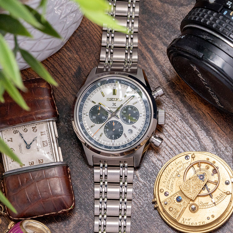 2025 Seiko Prospex Speedtimer Panda 1972 Re-Interpretation SRQ047J1