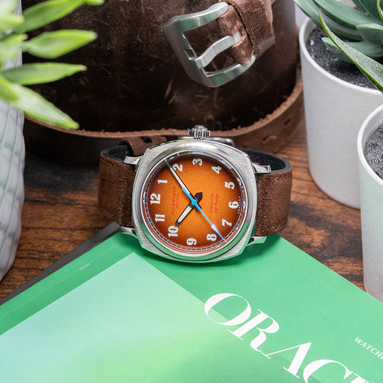 2023 Duckworth Prestex Vernimatic Orange Fume Limited 39mm