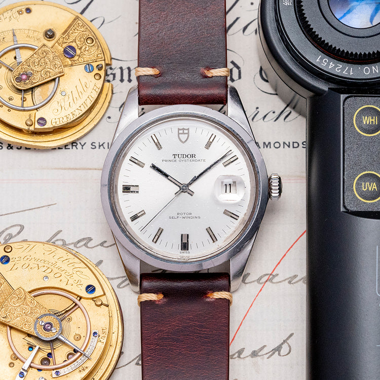 1970 Tudor Prince Oysterdate Jumbo 38mm Silver 7024/0