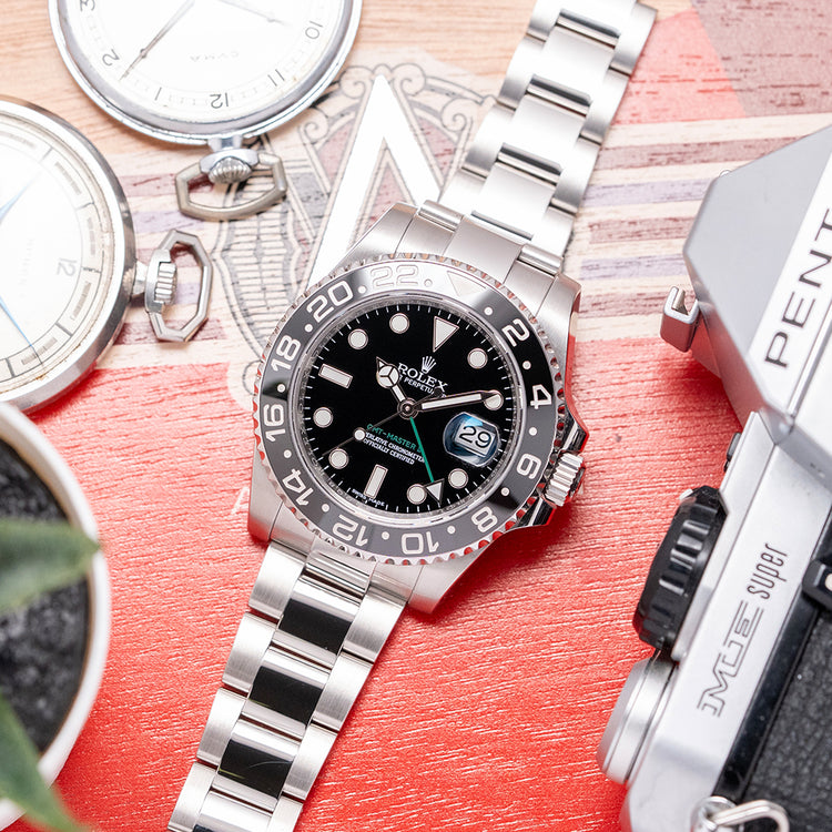 2017 Rolex GMT-Master II 40mm Black Discontinued 116710LN