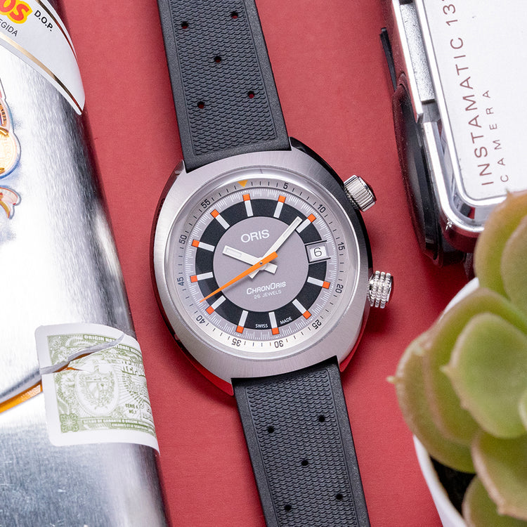 2022 Oris ChronOris Date Automatic 39mm on Rubber