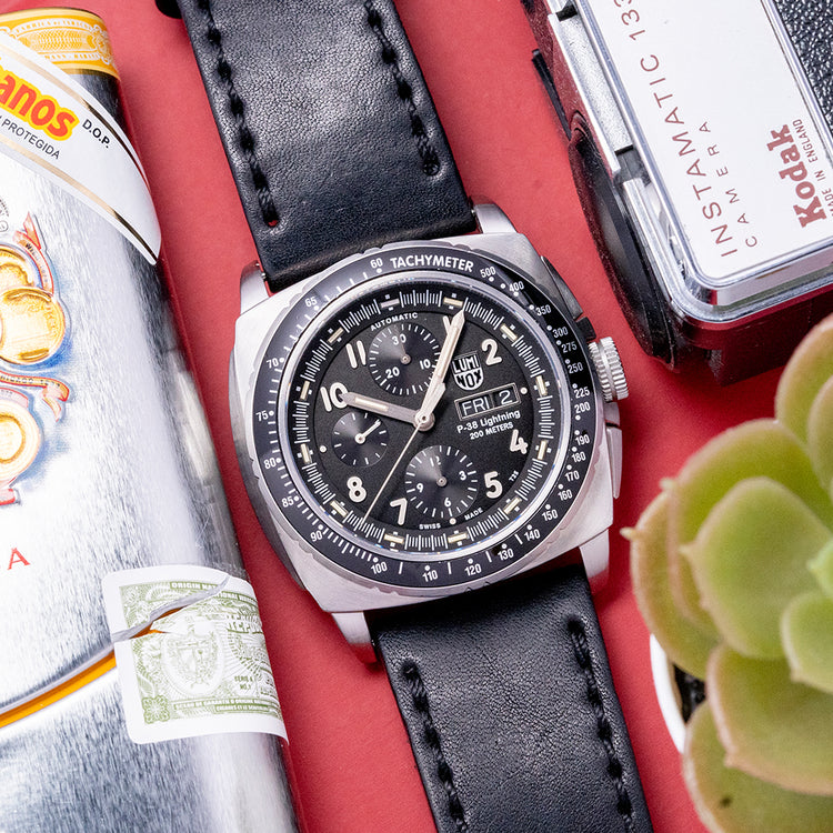 2010s Luminox P-38 Lightning Automatic Chronograph 45mm