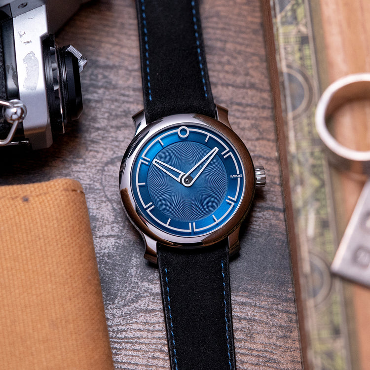 2022 Ming 17.09 Blue Automatic + Ming Tray