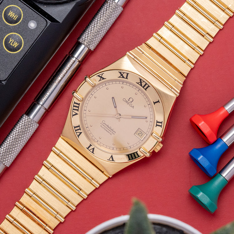 1986 Omega Constellation Automatic 18ct Gold 368.1075