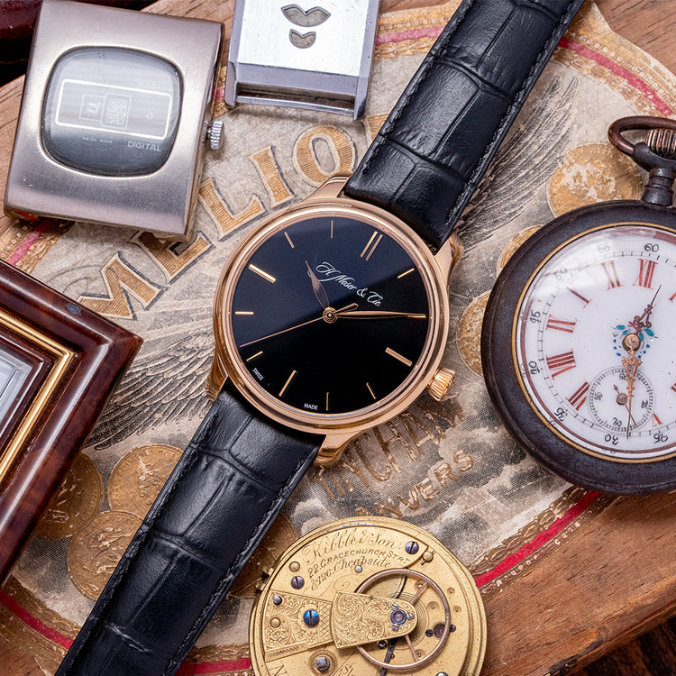 2012 H.Moser & Cie Endeavour 'Monard' Rose Gold 7-Days 343.505-017