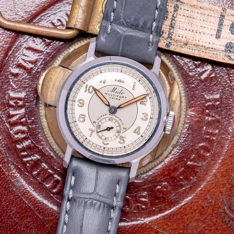 1940s Mido Multifort Extra Super-Automatic Bumper 29.5mm