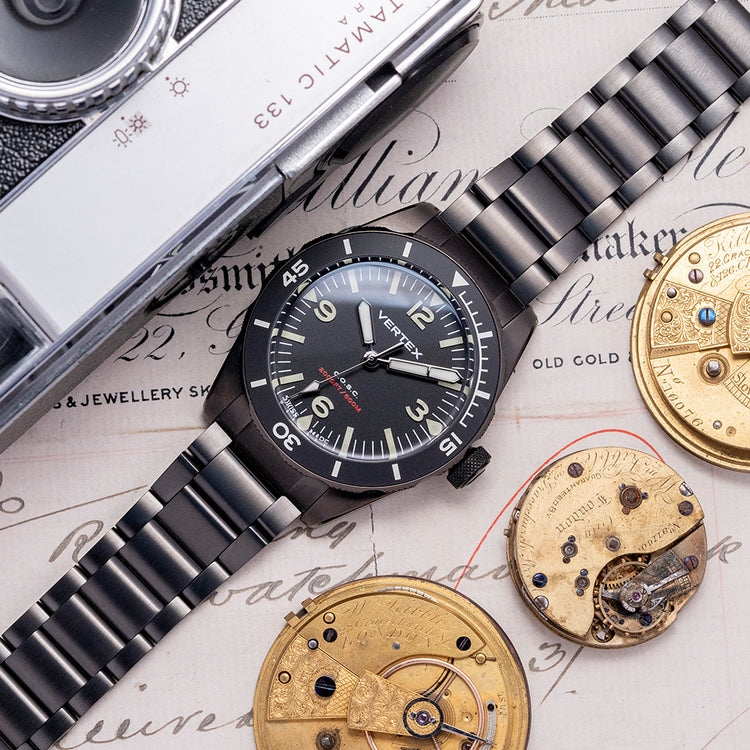 2022 Vertex M60C AquaLion No-Date Black DLC 40mm