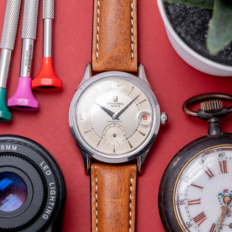 1952 Universal Genève Monodatic Bumper Automatic 35mm