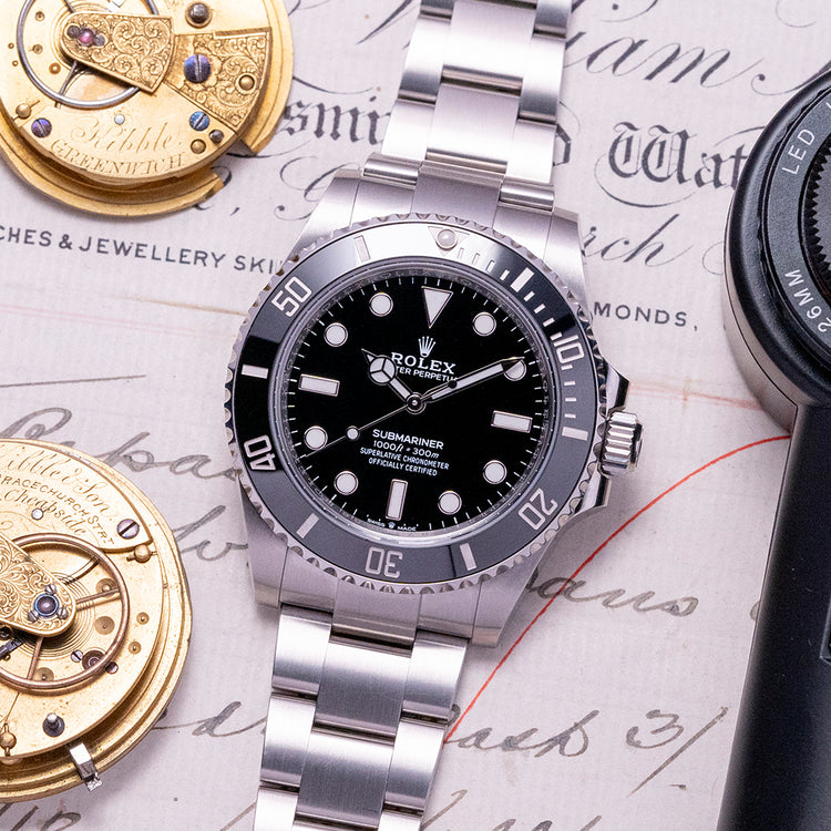 2021 Rolex Submariner No-Date 41mm Box & Papers 124060