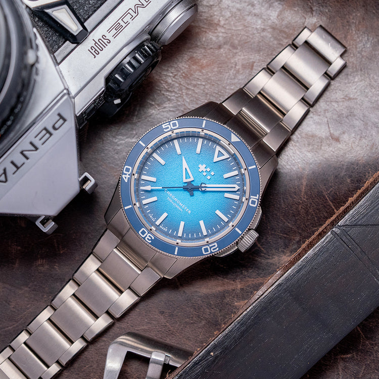 2025 Christopher Ward C60 Trident Lumière Blue 41mm