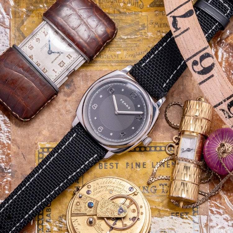 2022 Fears Brunswick Platinum Anthracite Grey Diamond 38mm