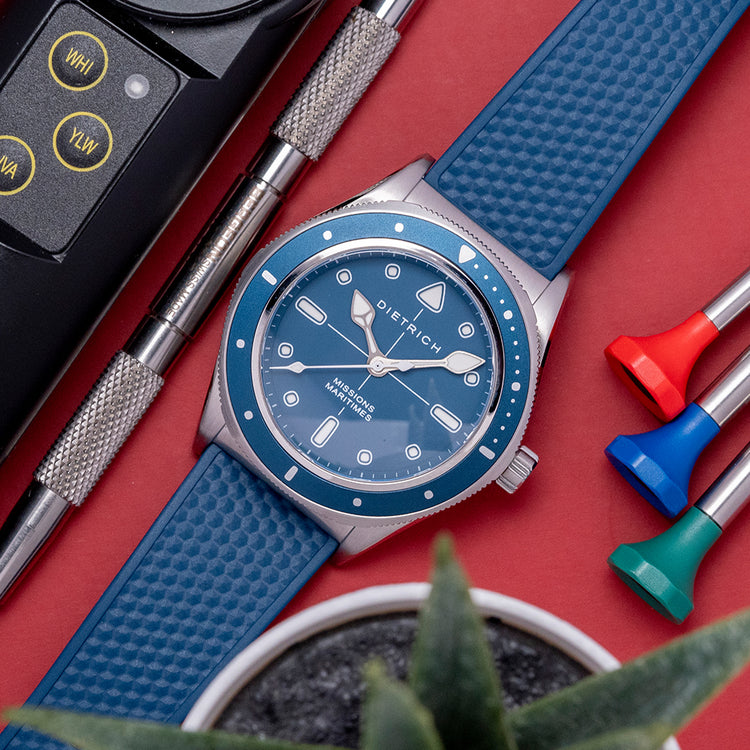 2023 Dietrich Missions Maritimes SD2 Azure Blue 38.5mm