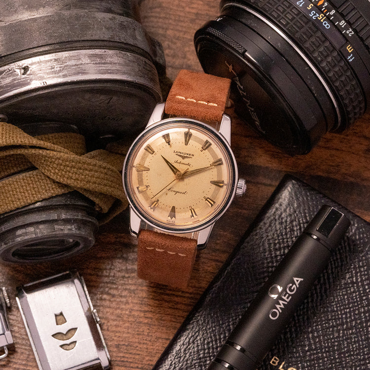 1957 Longines Conquest Automatic 35mm Steel 9000