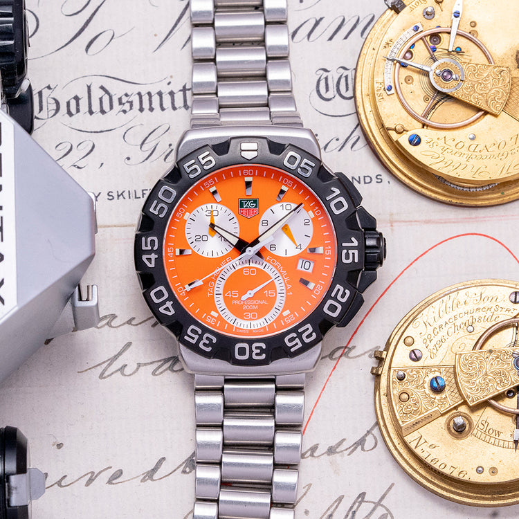 2007 TAG Heuer Formula 1 Orange Chronograph CAH1113