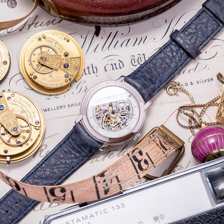 1990s Audemars Piguet Jules Audemars Skeleton 18ct White Gold 36mm 15058BC