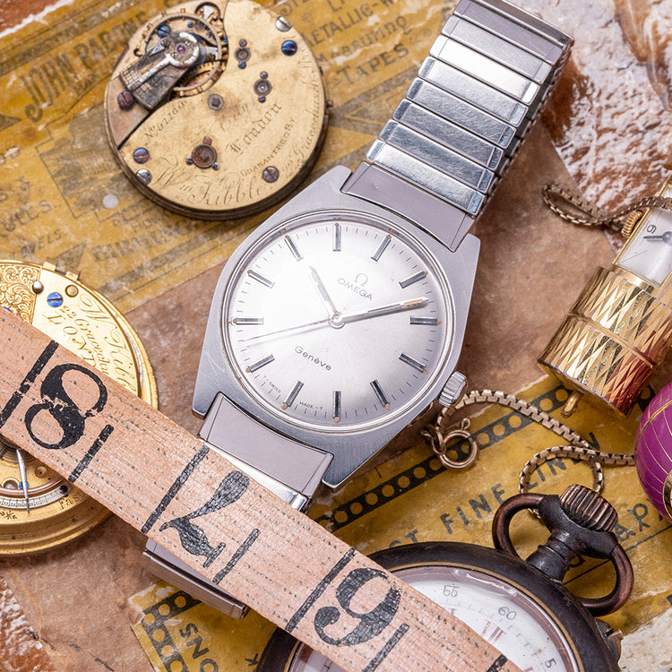 1970 Omega Geneve Manual on Omega Fixo Bracelet 135.041