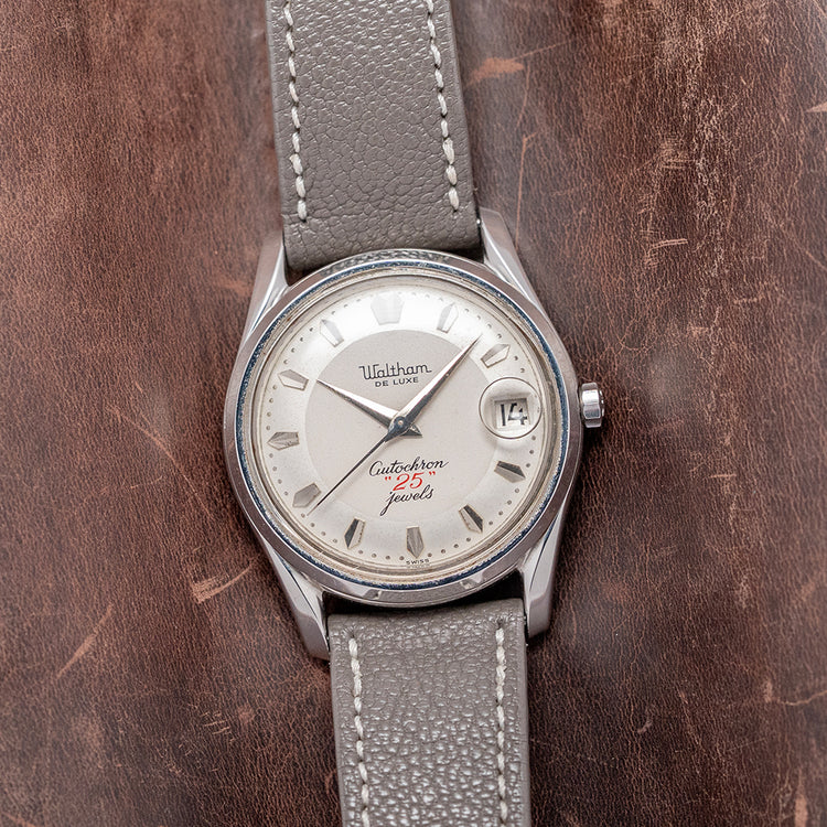 1953 Waltham De Luxe Autochron "25" Jewels 35mm