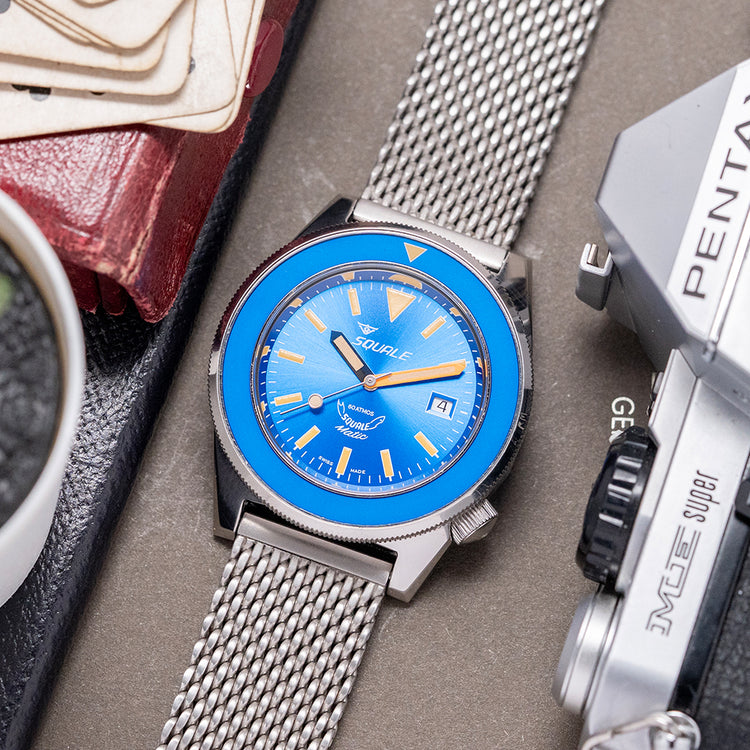 2018 Squale Matic 60 Blu Puro Gnomon Special Edition 44mm