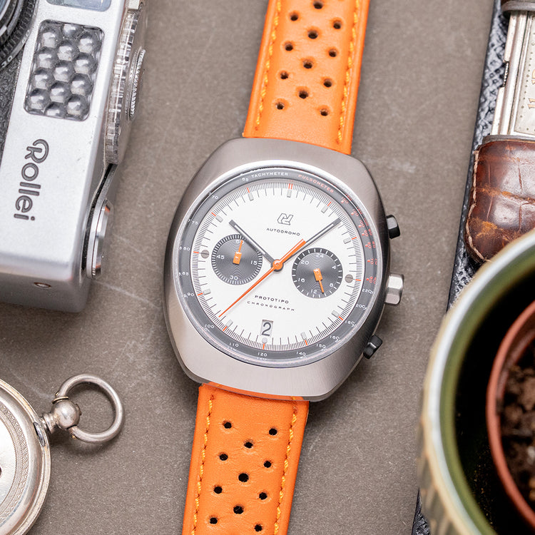 2024 Autodromo Prototipo Chronograph White 42mm