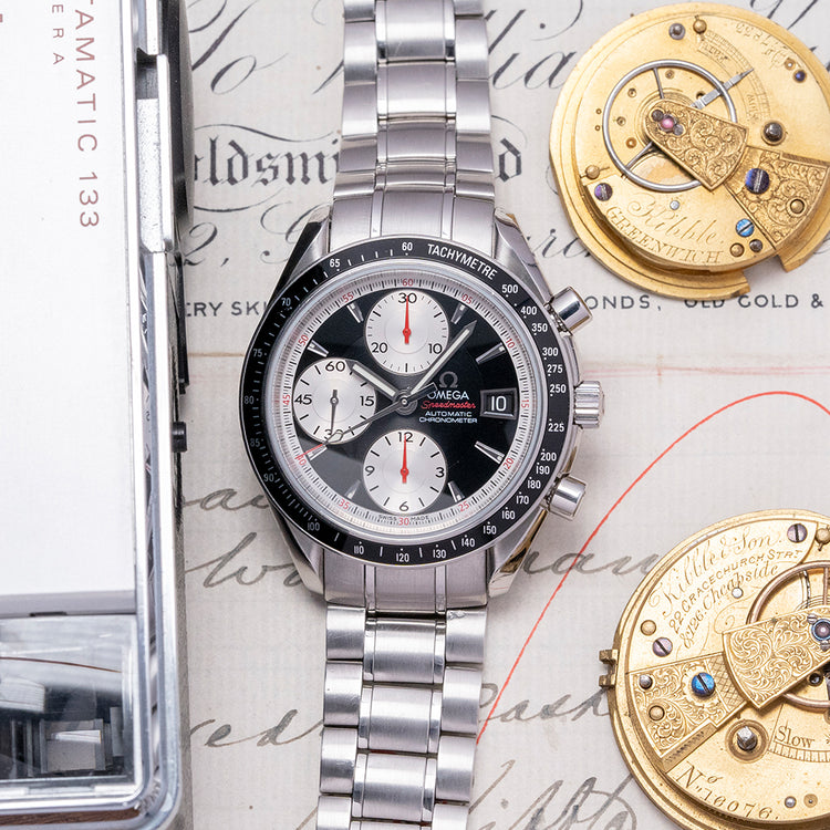 2008 Omega Speedmaster Automatic 40mm "Reverse Panda" 3210.51.00