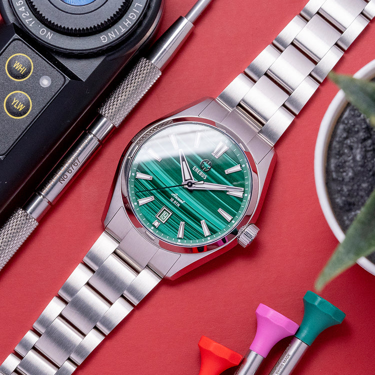 2024 Erebus Ascent Malachite Dial 39mm Automatic