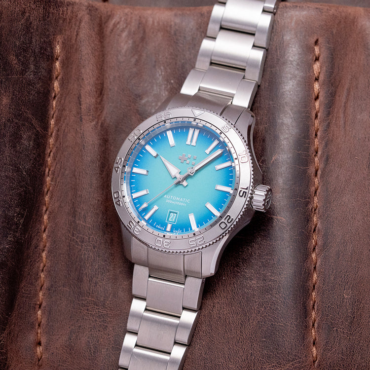 2024 Christopher Ward C60 Atoll 300 Reef Blue Automatic 40mm