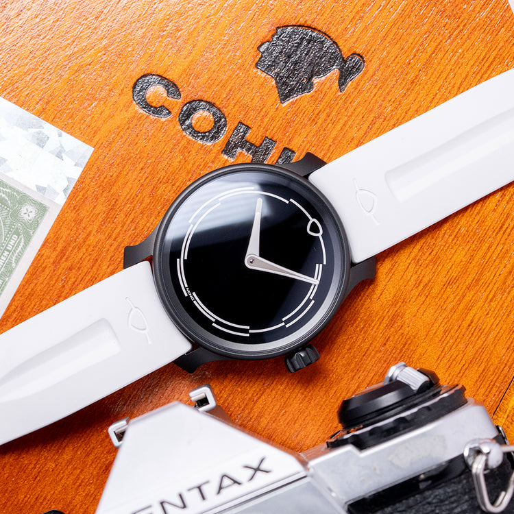 2025 MING 37.02 Monolith Black DLC 38mm Automatic