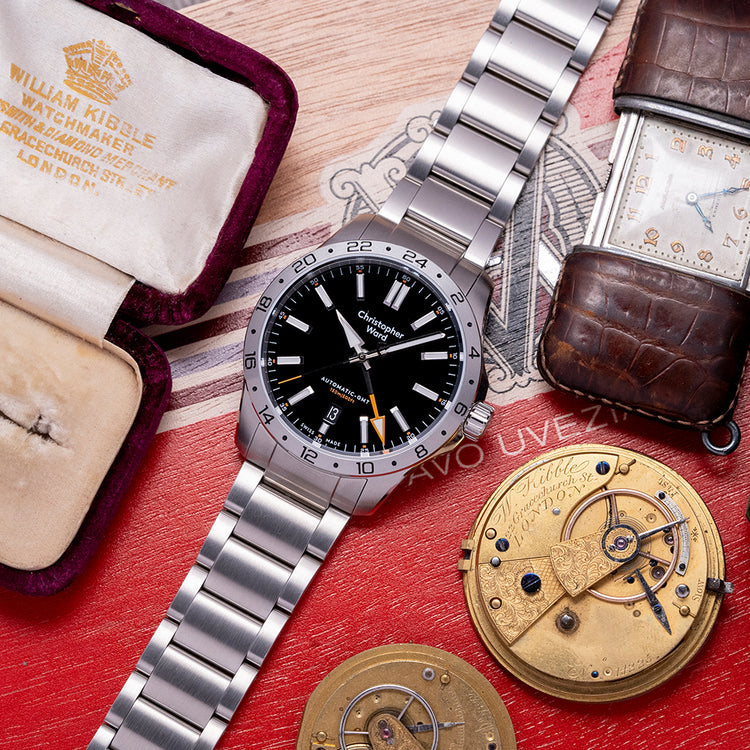 2021 Christopher Ward C63 Sealander GMT 39mm Black