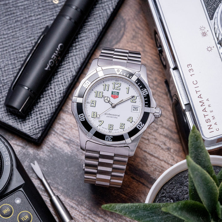 2000 TAG Heuer Professional Quartz WM1111 Box & Papers