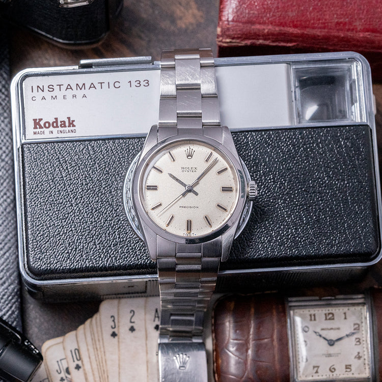 1971 Rolex Oyster Precision 34mm 6426 NAFFI Box & Papers