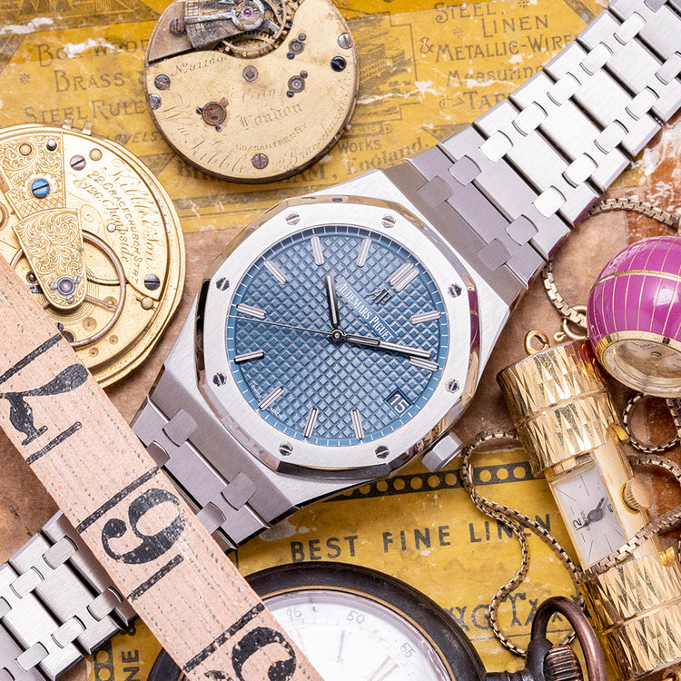 2016/17 Audemars Piguet Royal Oak 41mm Blue Dial 15500ST