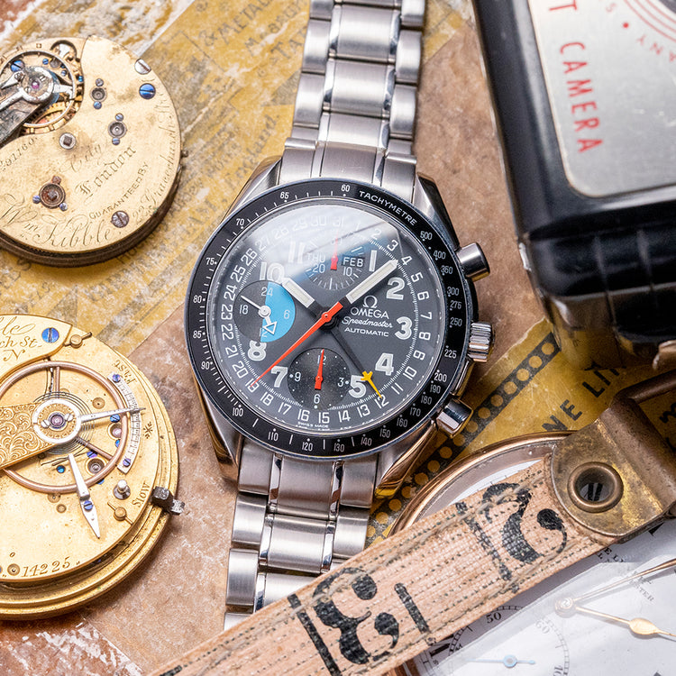 1990s Omega Speedmaster MK40 Triple-Date Automatic