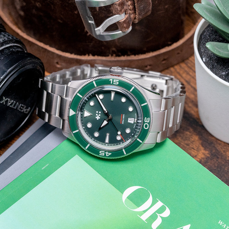 2024 Christopher Ward C65 Aquitaine Auto Green 41mm
