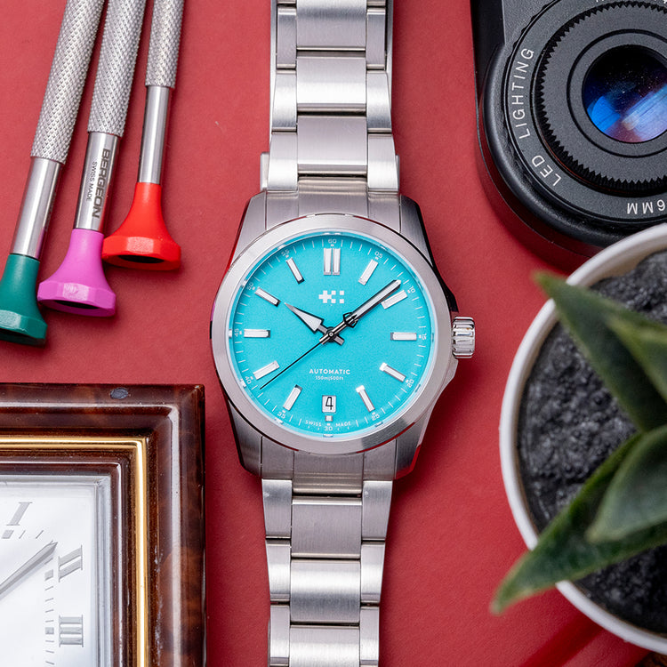 2022 Christopher Ward C63 Sealander Lucerne Blue LE 36mm