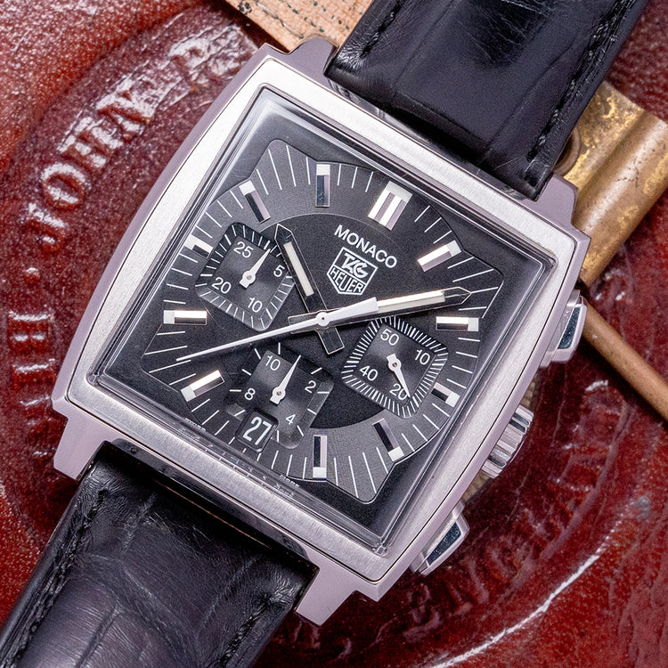 2010 TAG Heuer Monaco Automatic Black CW2111-0
