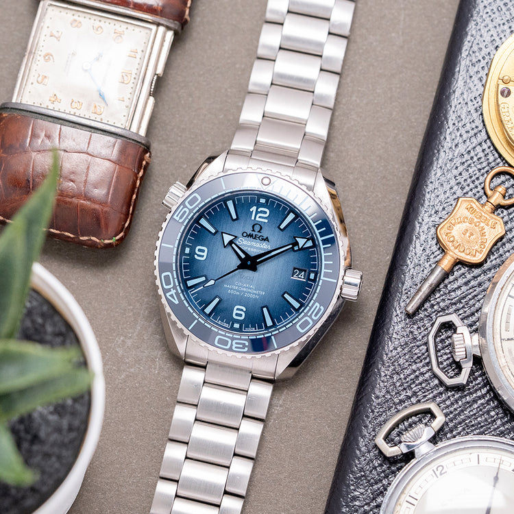 2023 Omega Seamaster Planet Ocean Summer Blue 39.5mm
