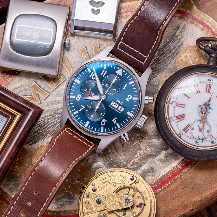 2017 IWC Pilot's Chronograph 'Le Petit Prince' Blue 43mm IW377714