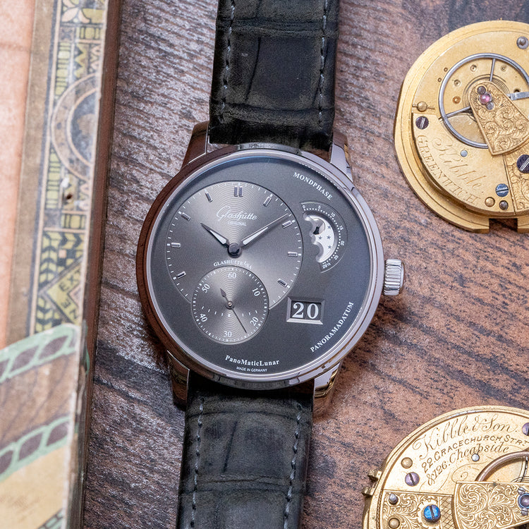 2016 Glashütte Original Panomatic Lunar Grey 40mm