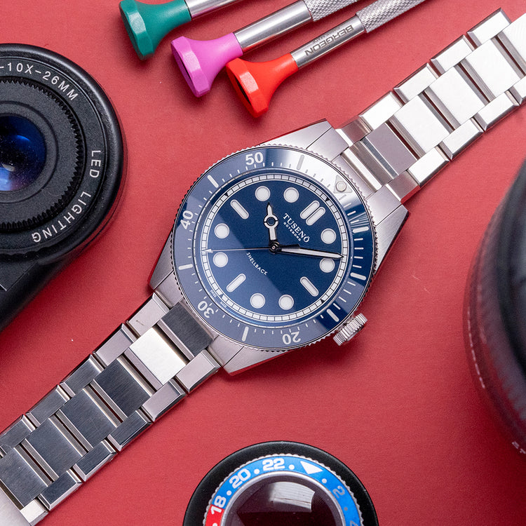 2024 Tuseno Shellback V2 Blue No-Date Automatic 40mm