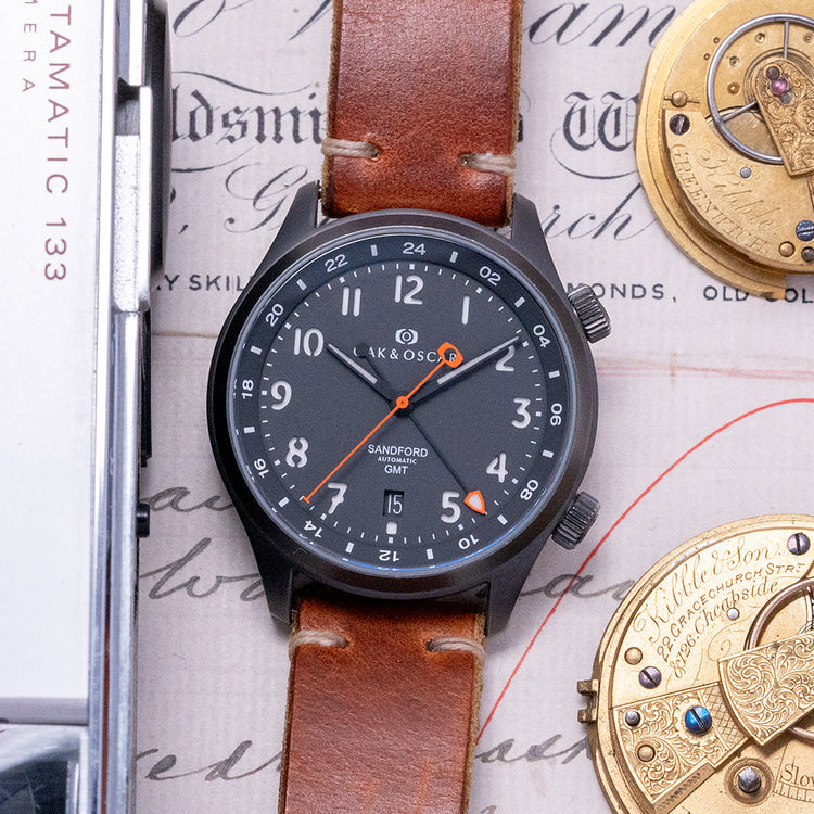 2016 Oak & Oscar Sandford GMT PVD Automatic