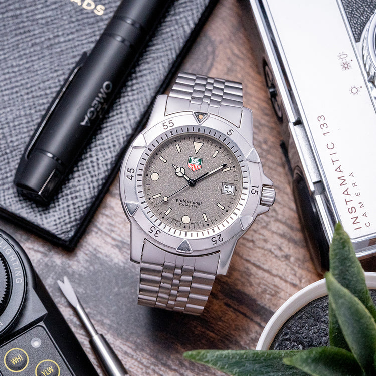 1990s Tag Heuer 1500 Series "Granite" Dial 40mm 959.706G