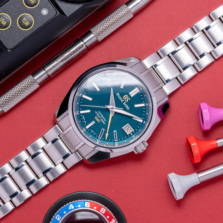 2017 Grand Seiko Hi-Beat GMT "Peacock" Limited Edition SBGJ227