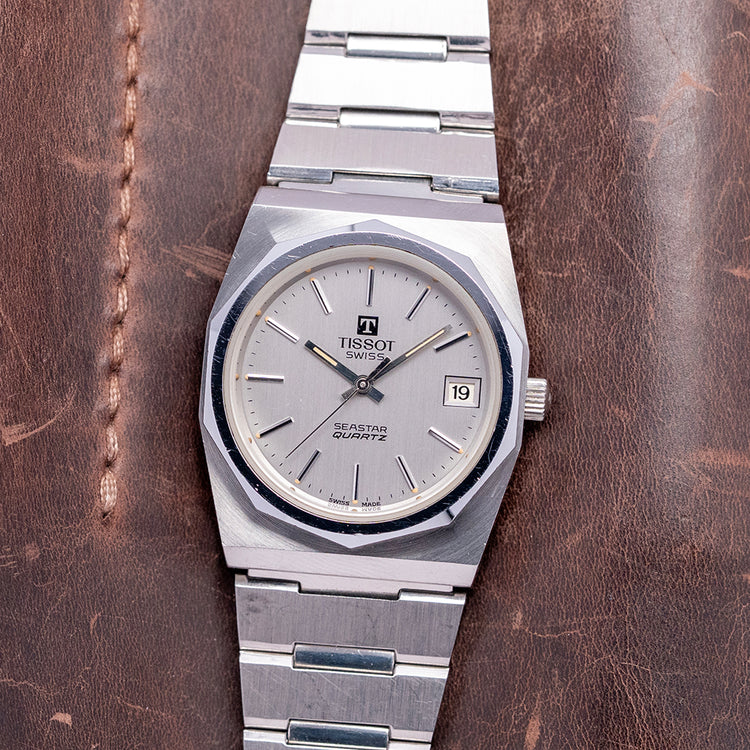 1970s Tissot Seastar Quartz 'PRX' 35mm on Bracelet 40641