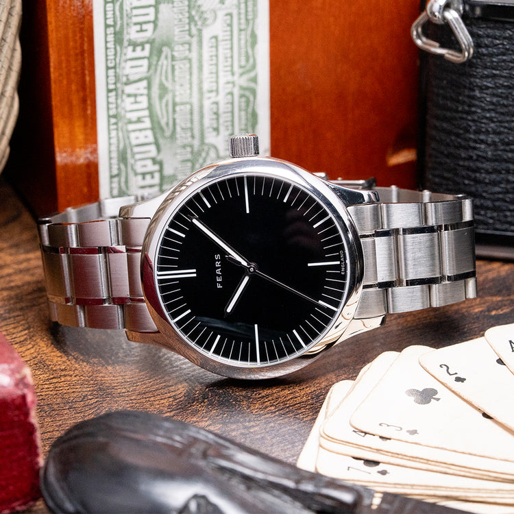 2023 Fears Redcliff 39.5mm Onyx for Collective Horology