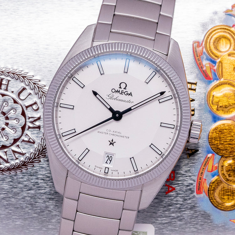 2015/17 Omega Globemaster White 39mm 130.30.39.21.02.001