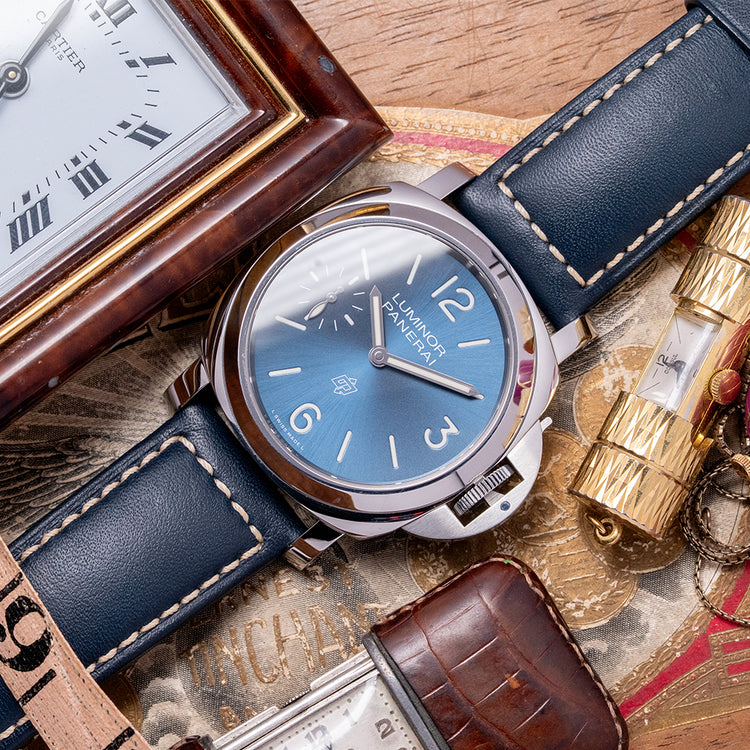 2022 Panerai Luminor Blu Mare 44mm Manual PAM01085